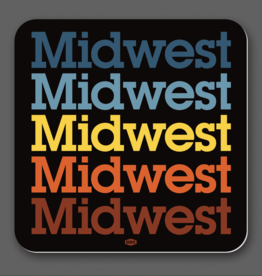 Aaron Draplin Sticker - Midwest Stack Decal