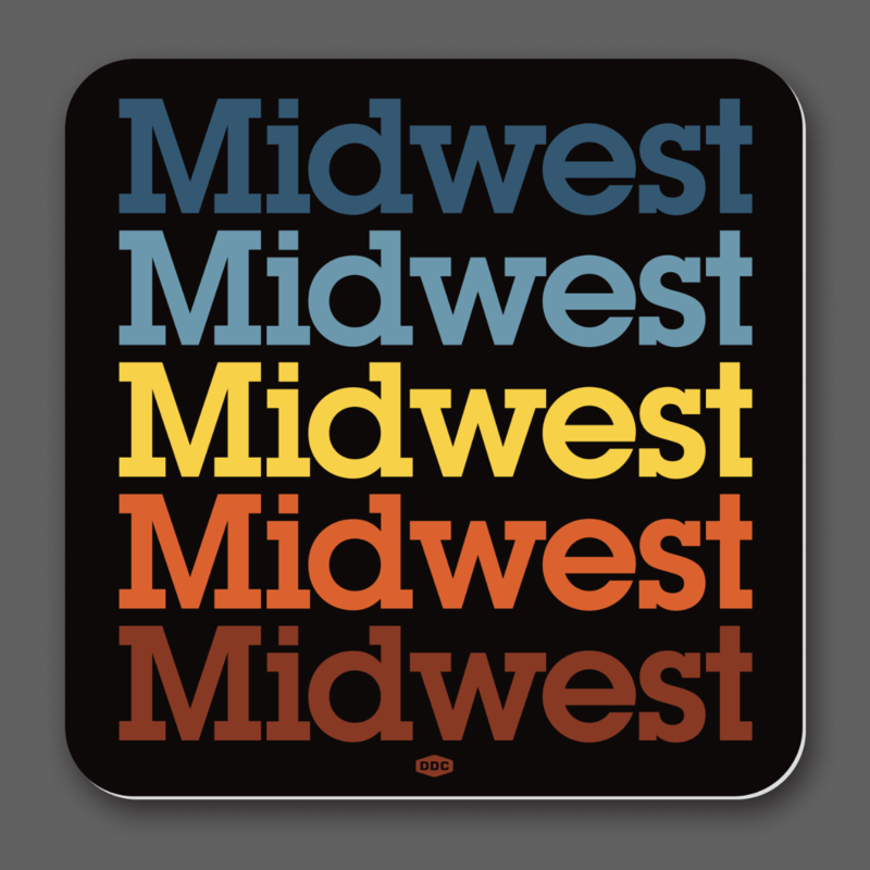 Aaron Draplin Sticker - Midwest Stack Decal