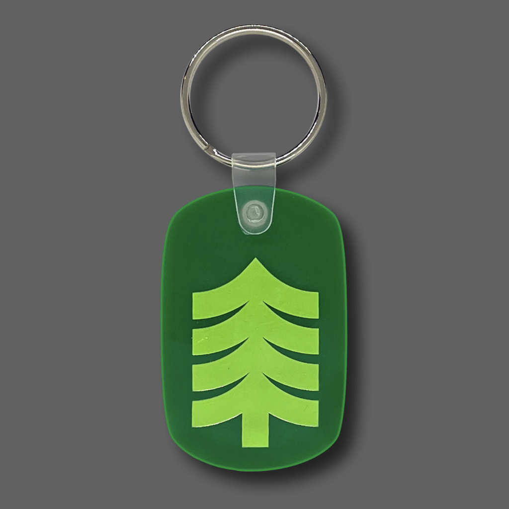 Aaron Draplin Soft Key Tag - The Great Outdoors