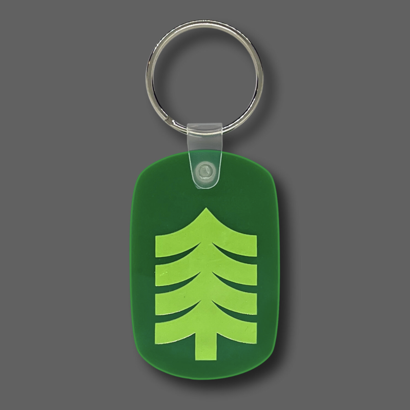 Aaron Draplin Soft Key Tag - The Great Outdoors