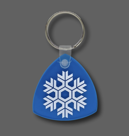 Aaron Draplin Soft Key Tag - Snowlfake