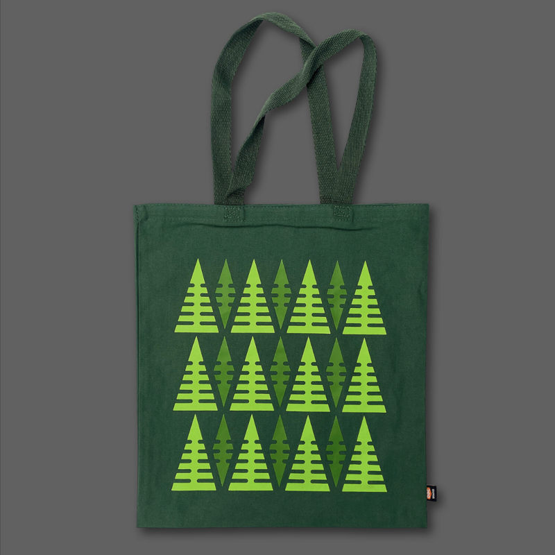 Aaron Draplin Tote - Forest Green