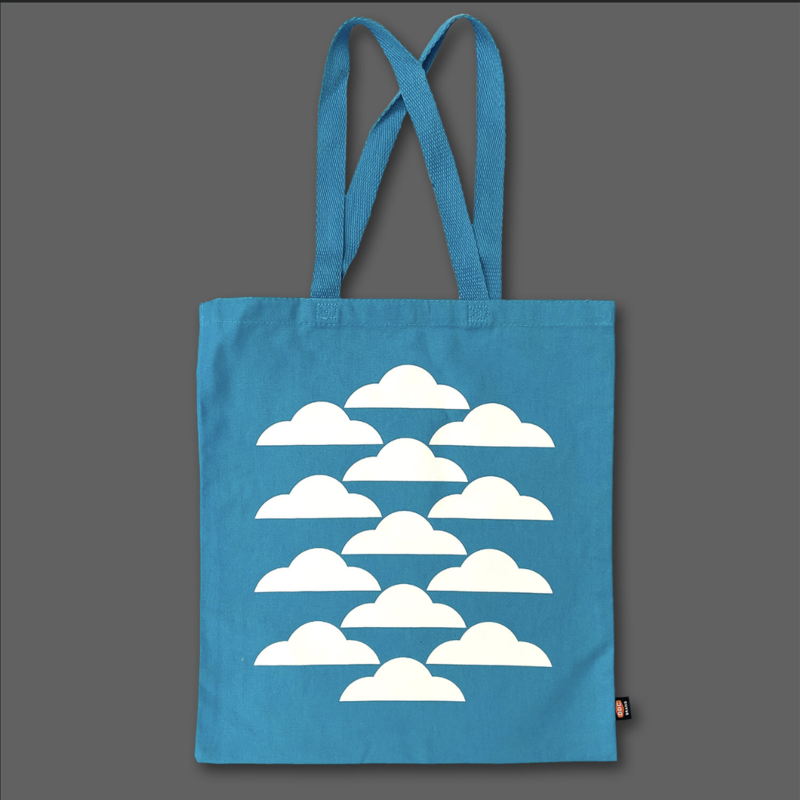 Aaron Draplin Tote - Cumulus Clouds