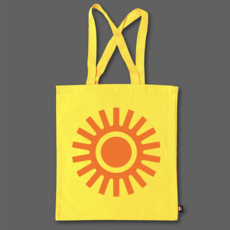 Aaron Draplin Tote - Soothing Sun
