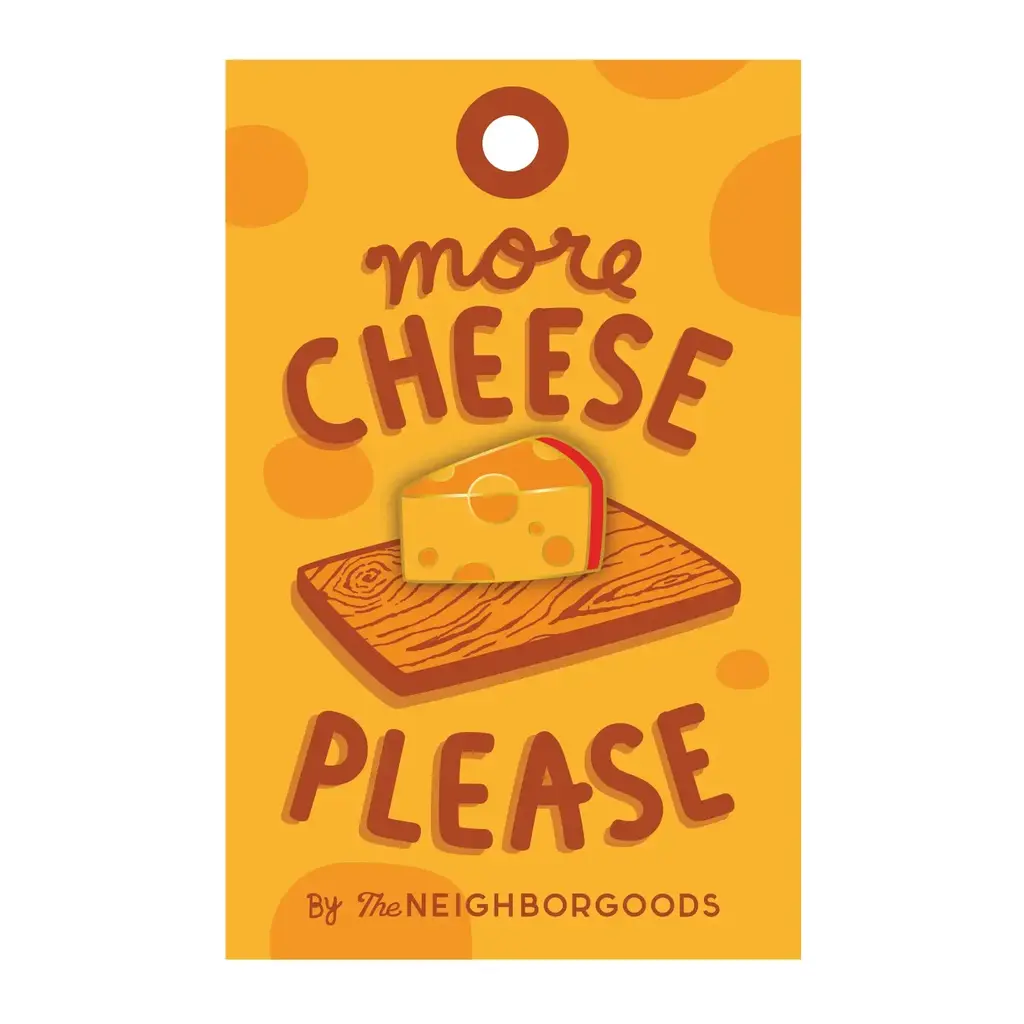 Cheese Enamel Pin