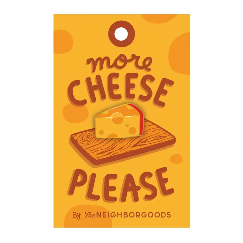 Cheese Enamel Pin