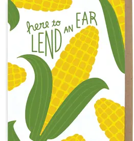 Corn Sympathy Greeting Card