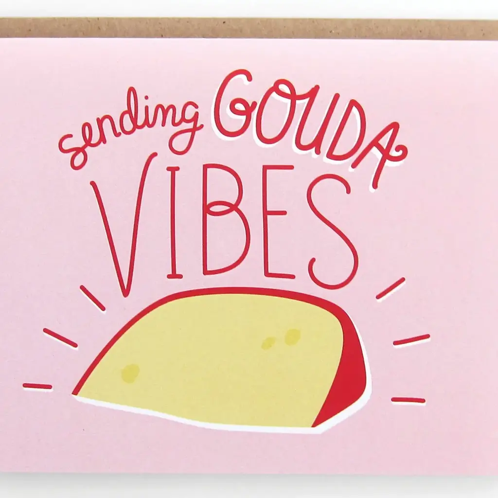 Gouda Cheese Greeting Card