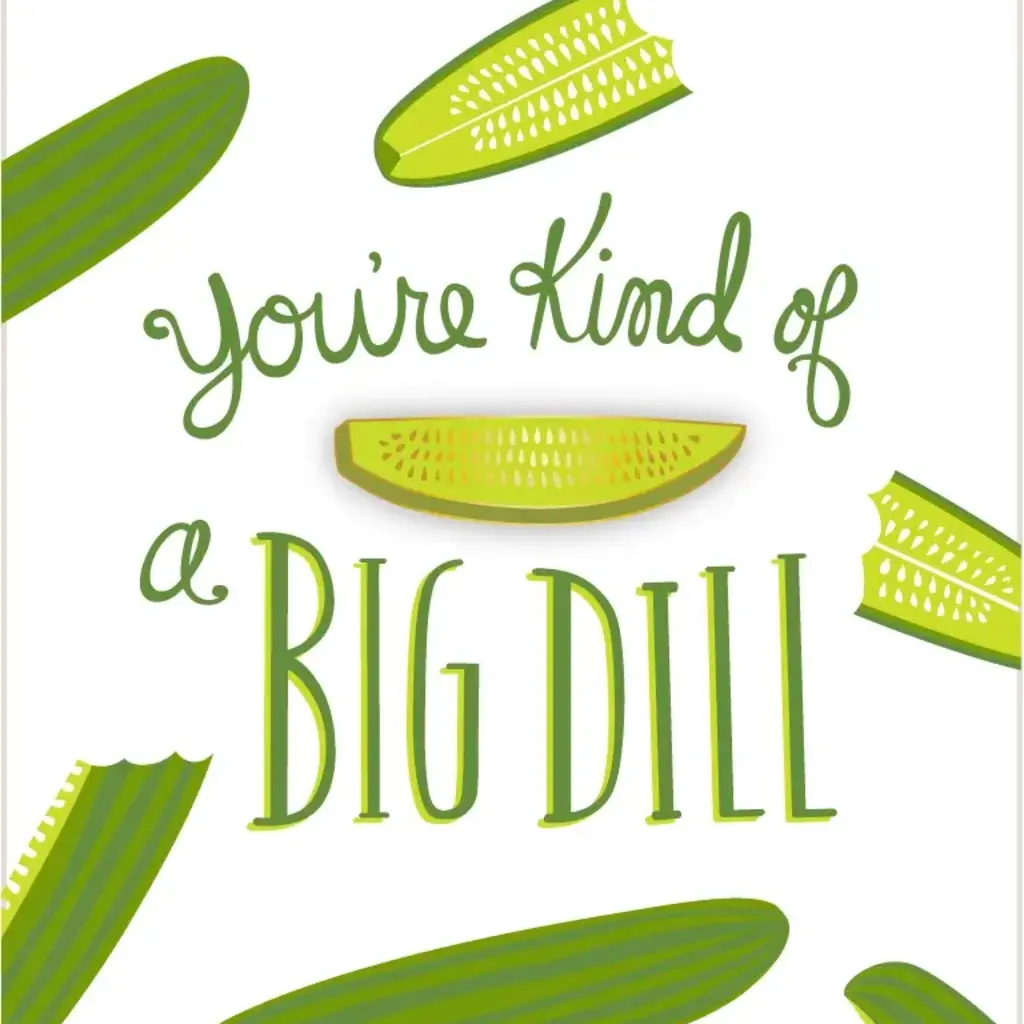 Big Dill Enamel Pin