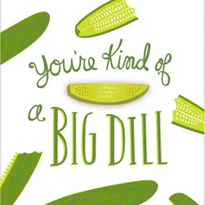 Big Dill Enamel Pin