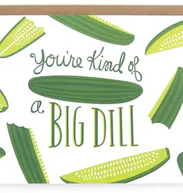 Pickle Greeting Card