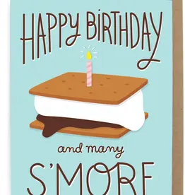 S'mores Birthday Greeting Card