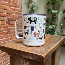 Creative Compass Insulated Camp Mug - Dala Animals