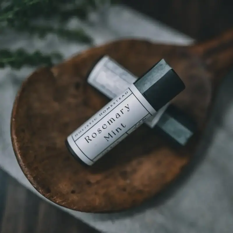 Holistic Homestead Herbal Lip Balm Rosemary Mint