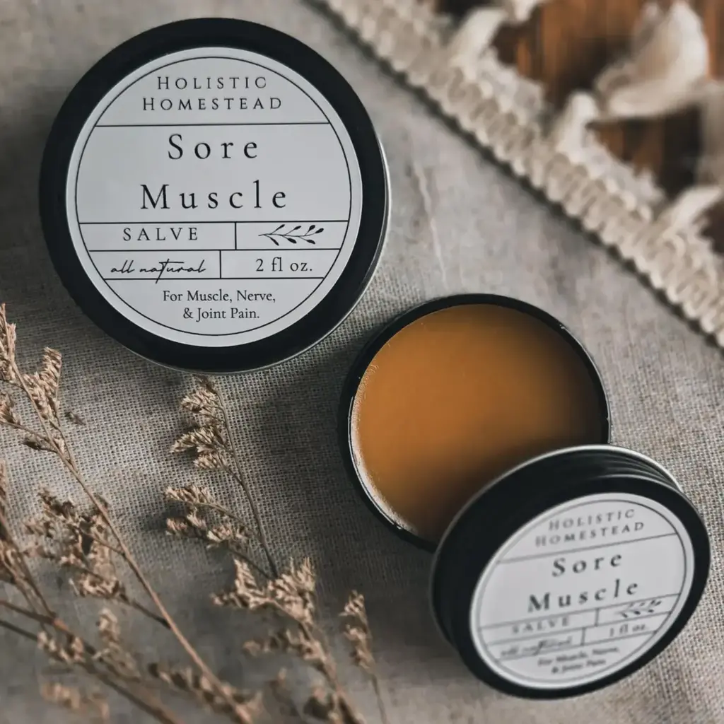 Holistic Homestead Sore Muscle Salve
