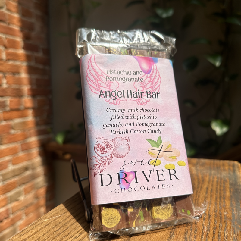 Sweet Driver Chocolates Sweet Driver Chocolates - Angel Hair Bar (Large)