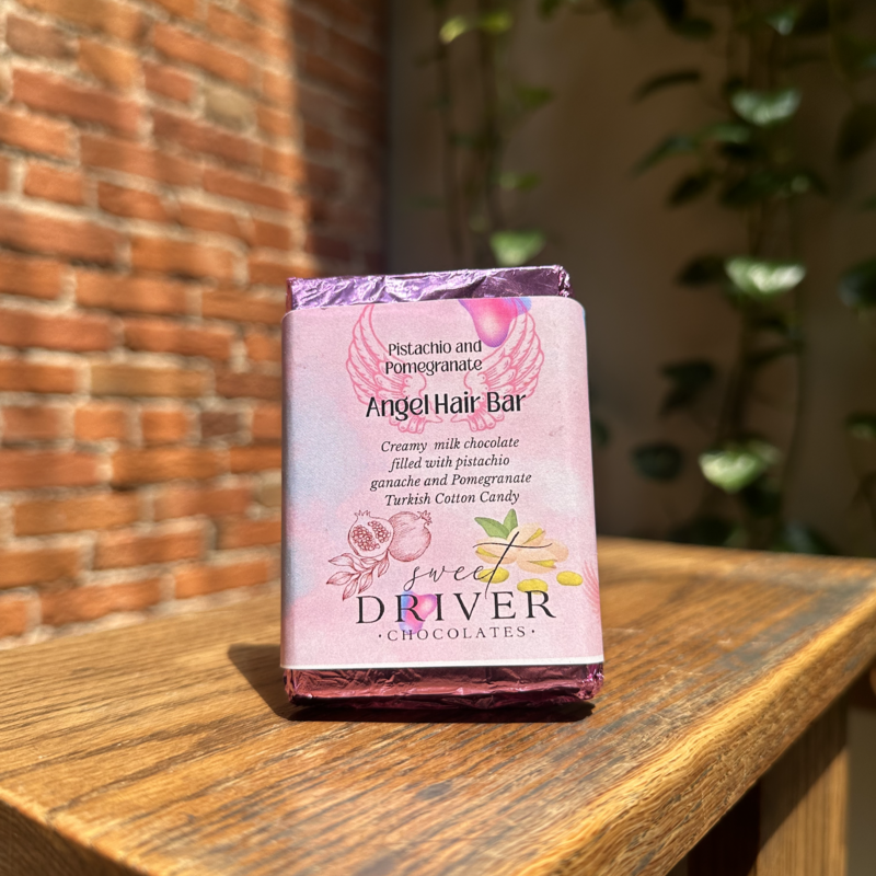 Sweet Driver Chocolates Sweet Driver Chocolates - Angel Hair Bar (Small)