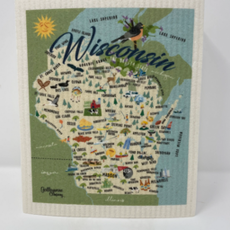 Volume One Swedish Dishcloth - Whimsical Wisconsin