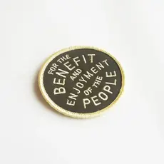 Union Made Benefit/Enjoyment of People Patch
