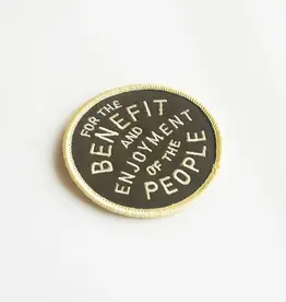 Union Made Benefit/Enjoyment of People Patch