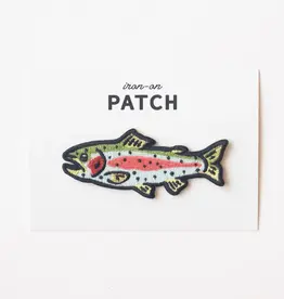 Union Made Rainbow Trout Patch