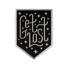 Get Lost Enamel Pin