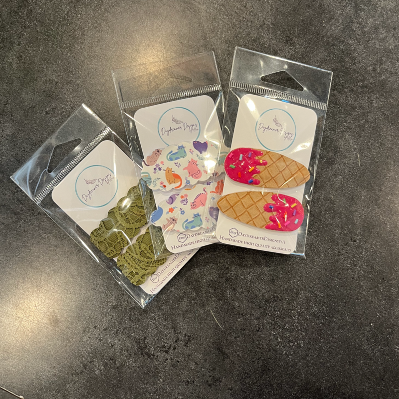 Daydreamer Designs Daydreamer Designs - 2 Pack Hair Clips (Assorted)