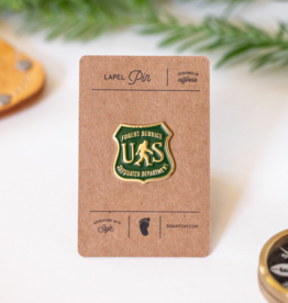 Squatchy Pin - US Forest Service, Sasquatch Department