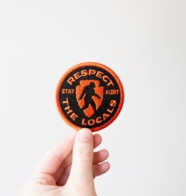 Squatchy Patch - Respect the Locals Bigfoot