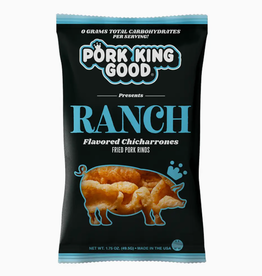 Pork King Good Ranch Pork Rinds 1.75 oz bag