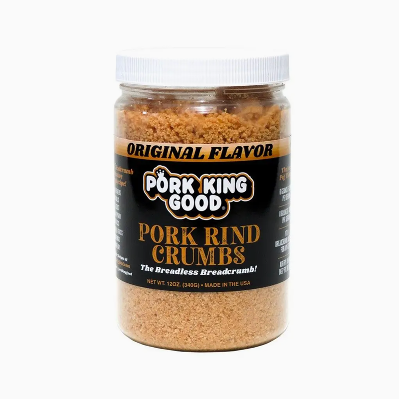 Pork King Good Pork Rinds Crumbs 12oz - Original Flavor