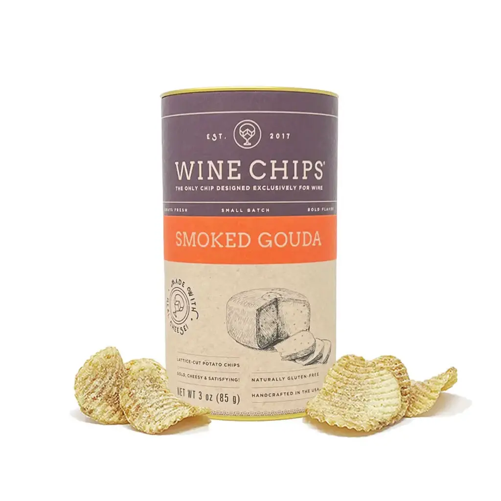 Wine Chips - Smoked Gouda (3oz)