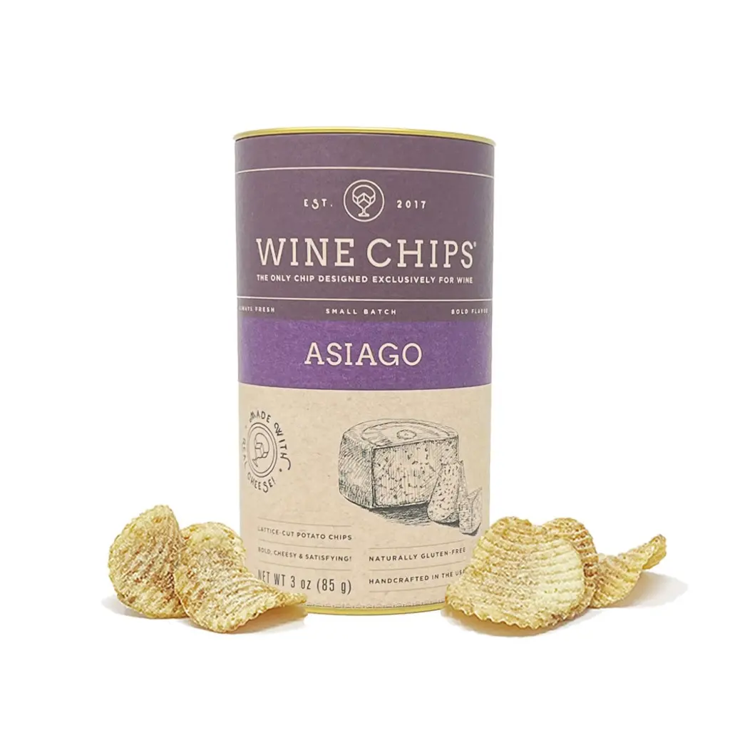 Wine Chips - Asiago (3oz)