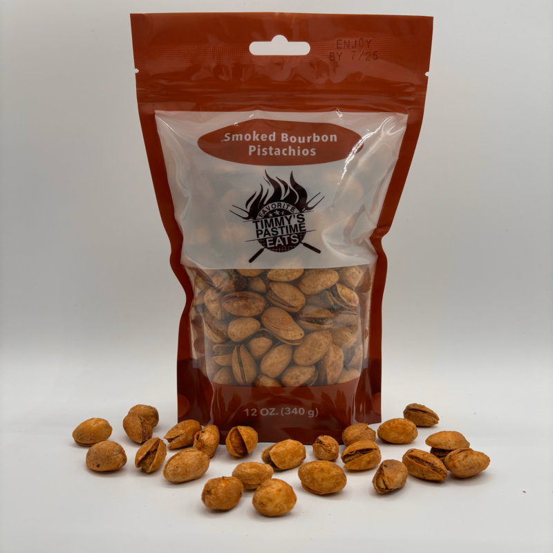 Smoked Bourbon Pistachios (12 oz)