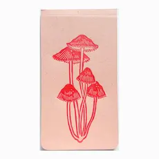 Blackbird Letterpress (Faire) Bonnet Mushroom Jotter Notepad