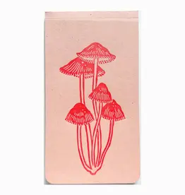 Blackbird Letterpress (Faire) Bonnet Mushroom Jotter Notepad
