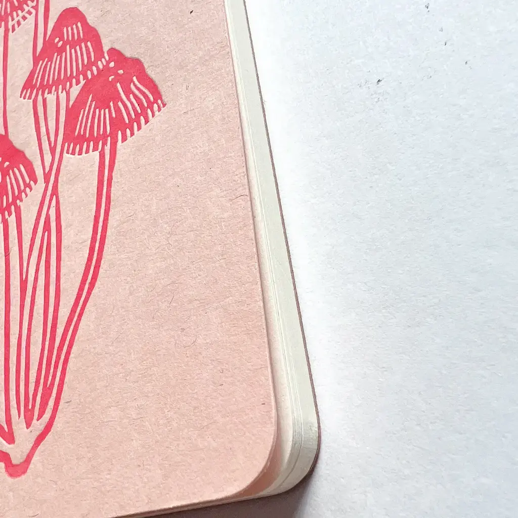 Blackbird Letterpress (Faire) Bonnet Mushroom Jotter Notepad