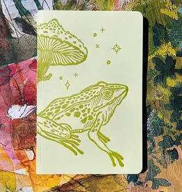 Blackbird Letterpress (Faire) Frog and Mushroom Large Notebook