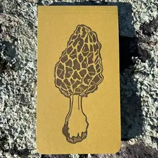 Blackbird Letterpress (Faire) Morel Mushroom Jotter