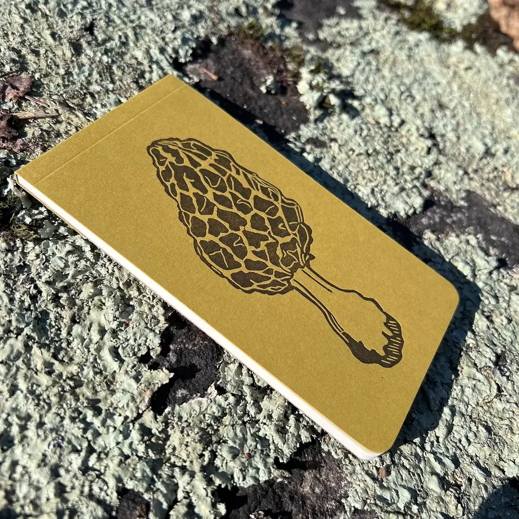 Blackbird Letterpress (Faire) Morel Mushroom Jotter