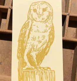 Blackbird Letterpress (Faire) Barn Owl Jotter Notepad