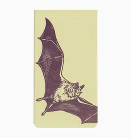 Blackbird Letterpress (Faire) Brown Bat Jotter Notepad