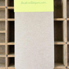 Blackbird Letterpress (Faire) Fern Jotter Notepad