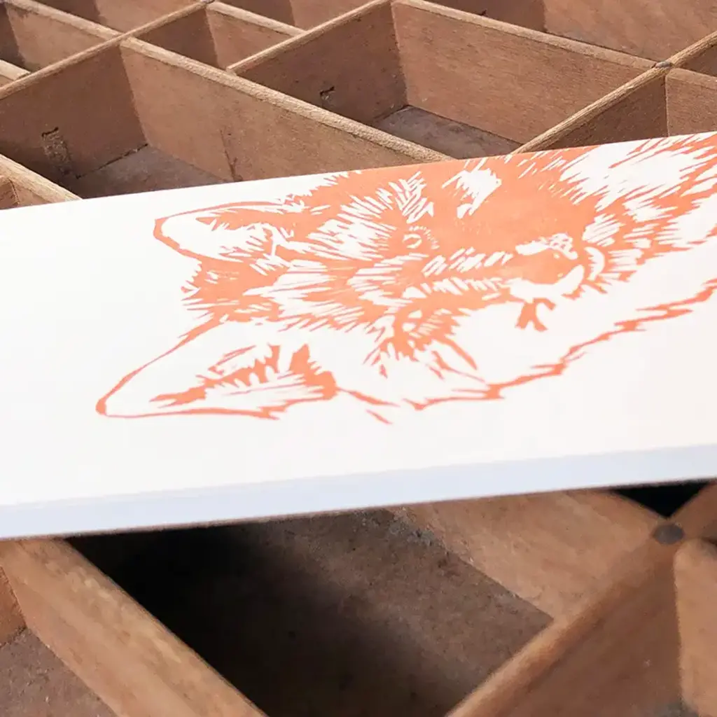 Blackbird Letterpress (Faire) Fox Jotter Notepad