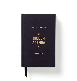 Brass Monkey Brass Monkey Hidden Agenda Undated Mini Planner