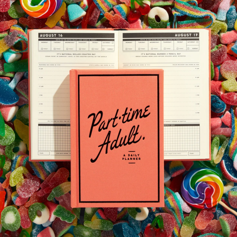 Brass Monkey Brass Monkey Part-Time Adult Undated Daily Planner