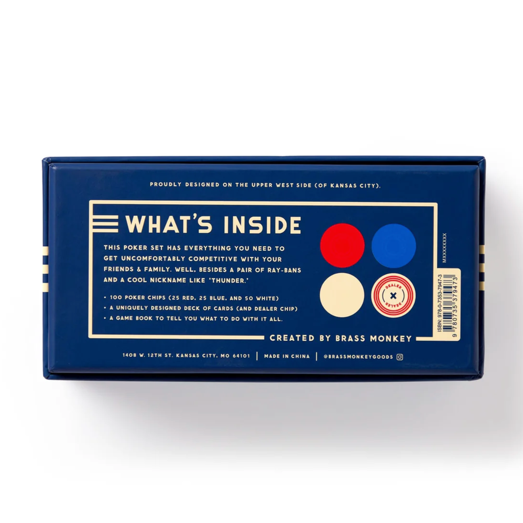 Brass Monkey Brass Monkey Raise The Stakes Poker Game Set