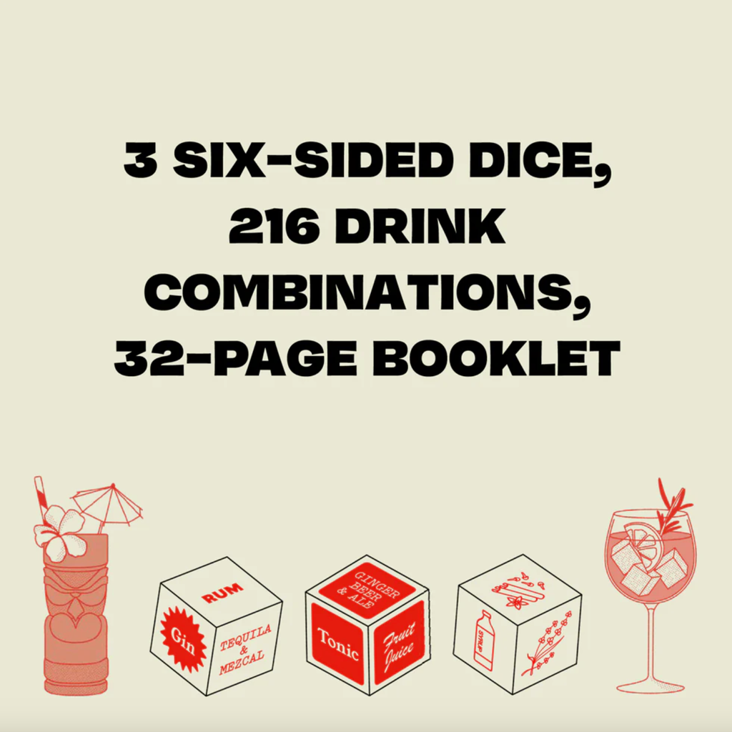 chronicle books Cocktail Dice: Liquors, Mixers, and More