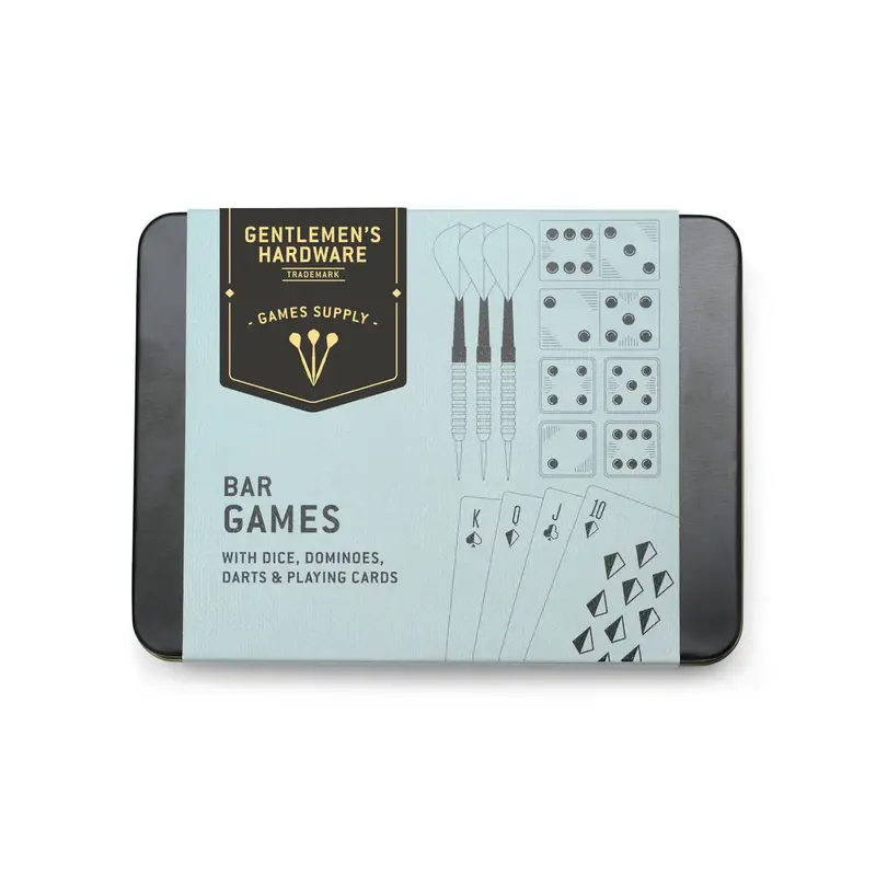 Gentlemen's Hardware Bar Games in Tin