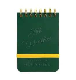 Gentlemen's Hardware Pocket Waterproof Notebook